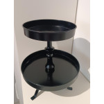 Suporte Ferro 2 andares Preto 