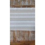 Trilho listrado bege   