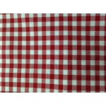 Toalha Xadez Vermelha