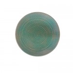 Prato Marrocos Verde e Dourado G 