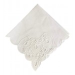 Guardanapo Branco de Richelieu 