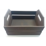 Caixa de Madeira marrom