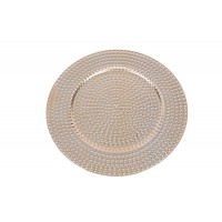 Sousplat Dourado Colmeia  Sousplat Dourado Colmeia