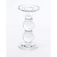 Castiçal de Cristal Duo