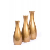 Vaso Garrafão Dourado Gold P Vaso Garrafão Dourado Gold P