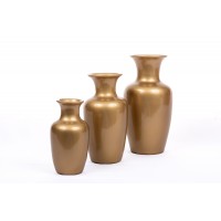 Vaso moringa Dourado Gold P                   Vaso moringa Dourado Gold P