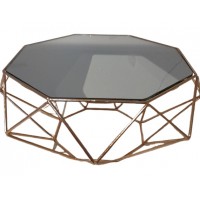 Suporte Dourado Hexágono M Suporte Dourado Hexágono M