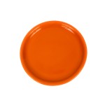 Suporte porcelana laranja M  sem pé