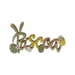 Placa Personalizada Páscoa