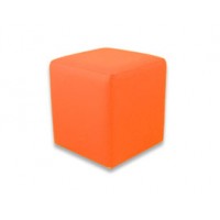 Puff Laranja  Quadrado  Puff Laranja  Quadrado