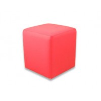 Puff Vermelho Quadrado  Puff Vermelho Quadrado