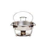 Rechaud  Oval Tampa Vidro