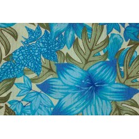 Toalha Floral Azul 1.50x1,50 