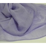 Acabamento voal amassado lilas