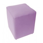 Puff   Quadrado Lilás 