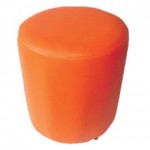 Puff Redondo Laranja 