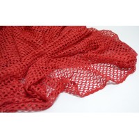 Acabamento rede vermelho