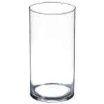 Vaso de Vidro Cilindro  M 