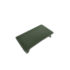Bandeja Ret. Verde Eucalipto c/ Pé - 002475 Bandeja Ret. Verde Eucalipto c/ Pé - 002475