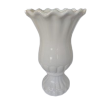 Vaso Branco Babado - 002137 Vaso Branco Babado - 002137