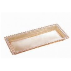 Bandeja Pearl Cristal Âmbar - 002422 Bandeja Pearl Cristal Âmbar - 002422