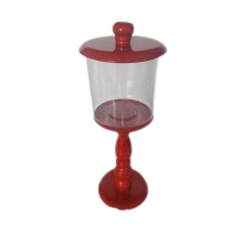 Baleiro Laqueado Vermelho - 001505 Baleiro Laqueado Vermelho - 001505