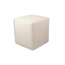 Puff Quadrado Branco - 000410