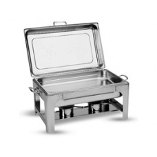 Rechaud Inox Retangular - 000724 Rechaud Inox Retangular - 000724