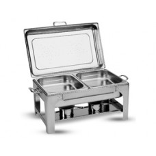 Rechaud Inox Retangular - 000724 Rechaud Inox Retangular - 000724