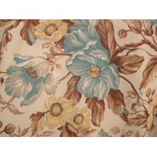 Toalha Azul Floral Verona - 001080 Toalha Azul Floral Verona - 001080