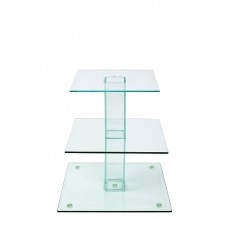 Suporte Vidro 3 Bases Quadrado - 000645 Suporte Vidro 3 Bases Quadrado - 000645