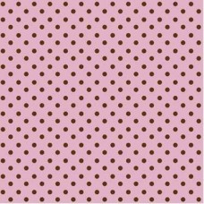 Toalha Cetim Poá Rosa/Marrom - 001129 Toalha Cetim Poá Rosa/Marrom - 001129